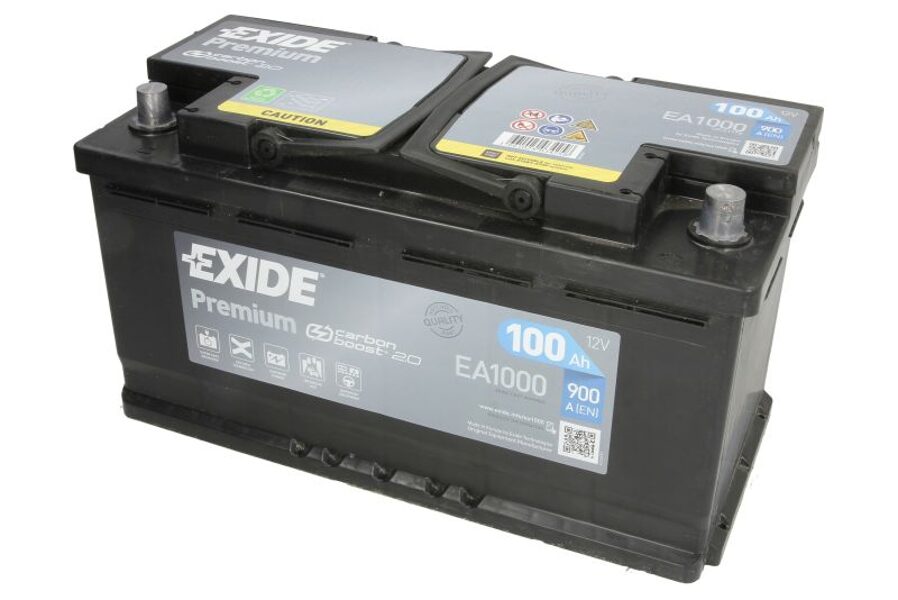 EXIDE EA1000 100Ah 900A EN 12V 