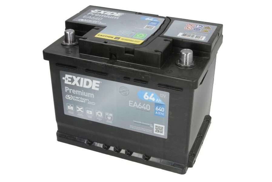 EXIDE EA640 64Ah 640A 