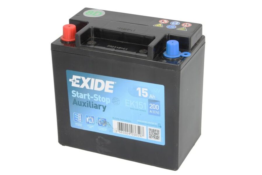 EXIDE 15Ah 200A EK151