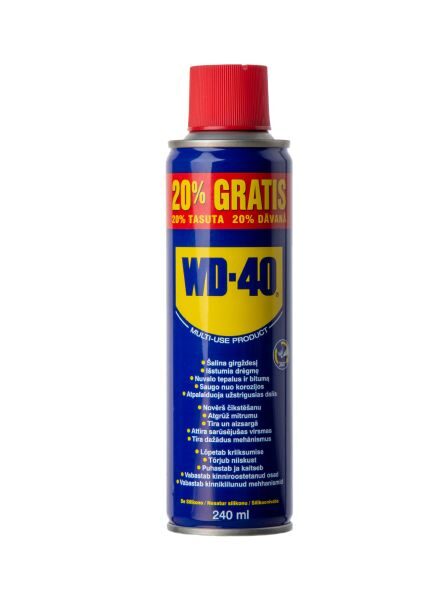 WD 40 universāls līdzeklis 200ML+40ML