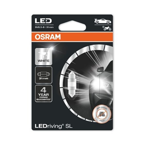 OSRAM LED gaismas spuldze C5W Ledriving