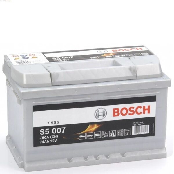 Bosch 74Ah 750A S5007