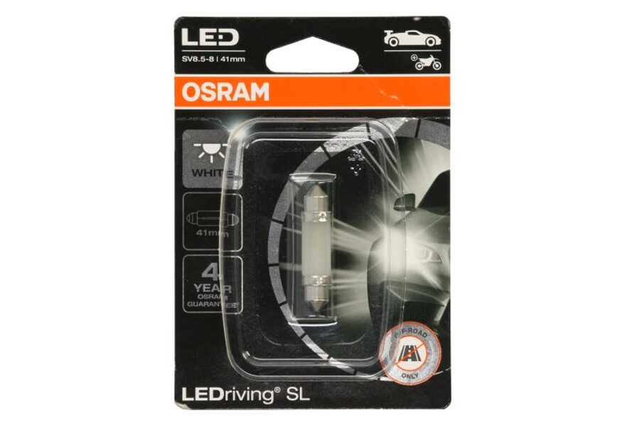 OSRAM LED gaismas spuldze C5W Ledriving