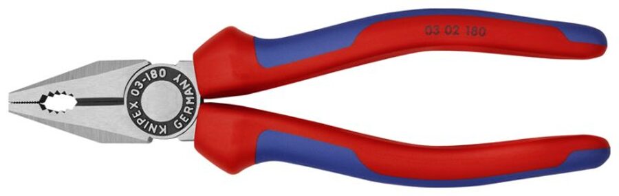 KNIPEX Knaibles (plakanknaibles) universālās, garums: 185mm