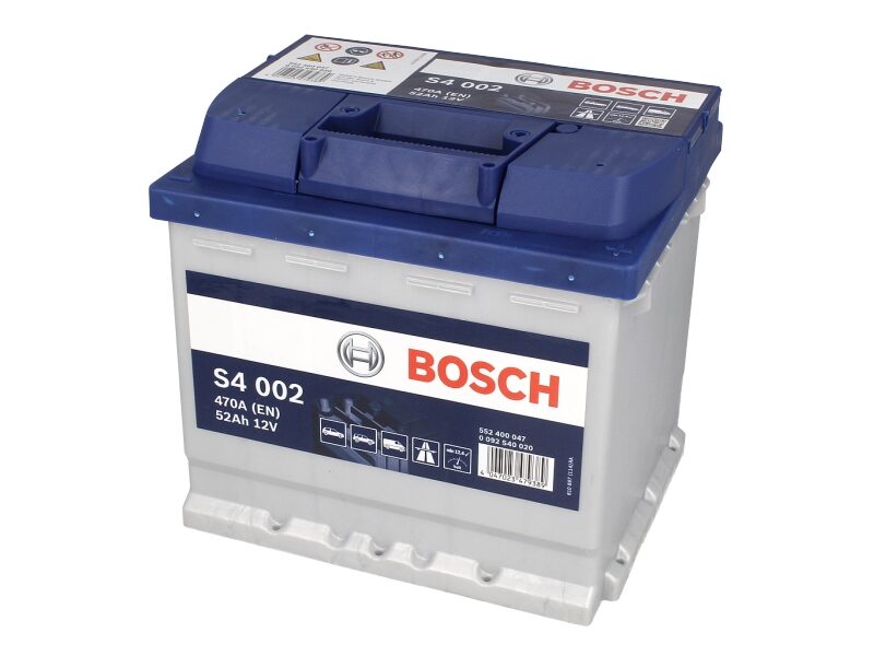 Bosch 52Ah 470A S4002